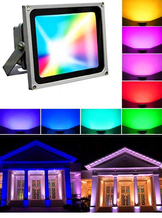 Прожектор RGB 100Вт